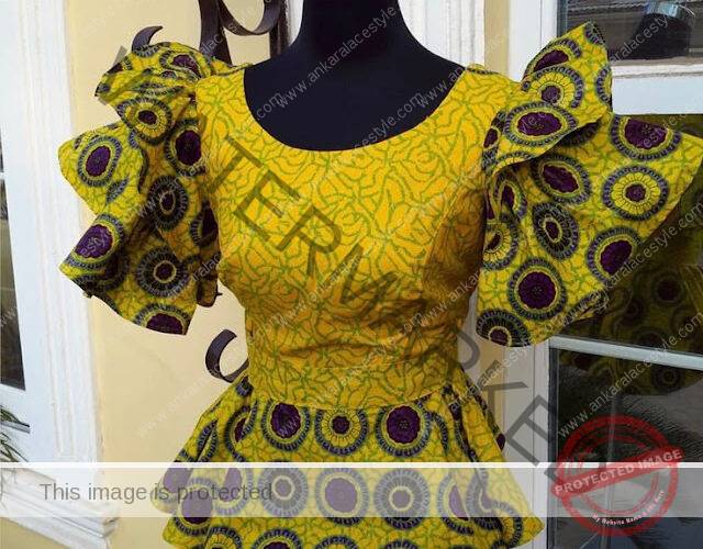  Latest Ankara Blouse Styles for Wrappers